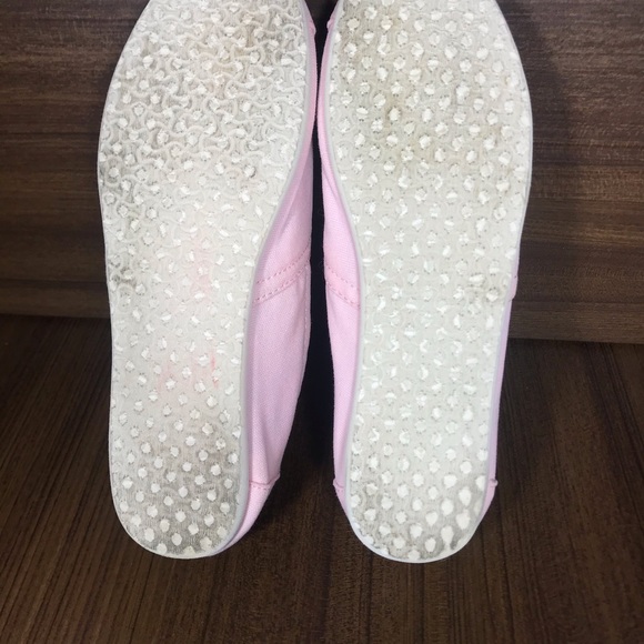 TOMS Women’s Pink Canvas Classics Size 10 - Picture 7 of 8